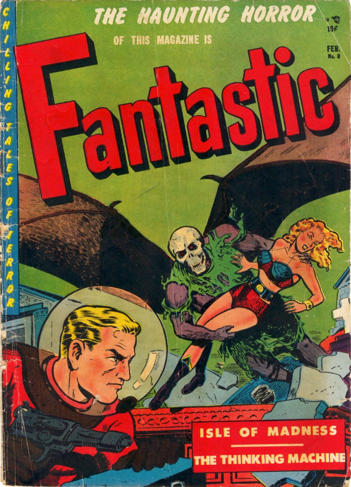 Fantastic Number 8 Horror Comic Book
