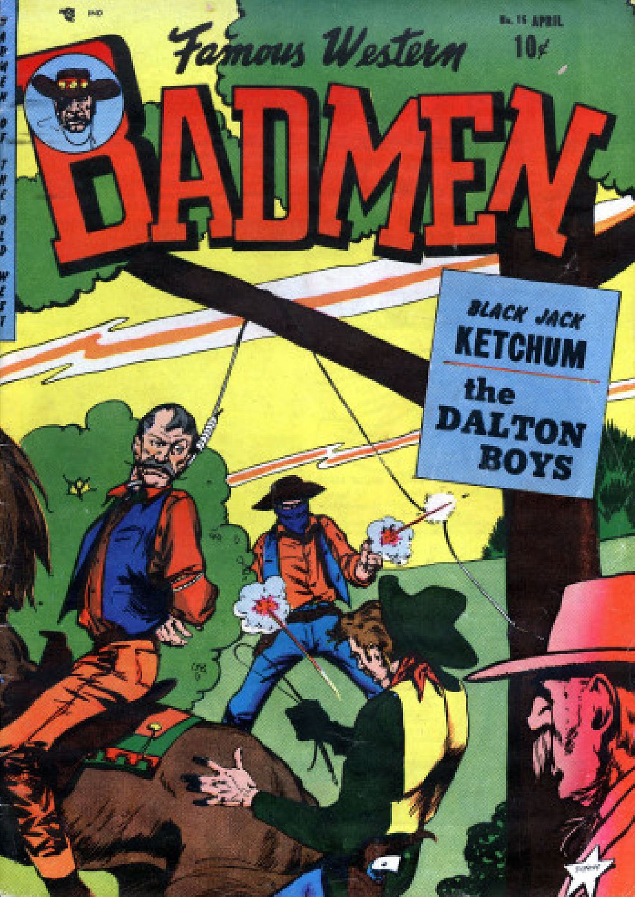Famous Western Badmen Number 15 Western Comic Book