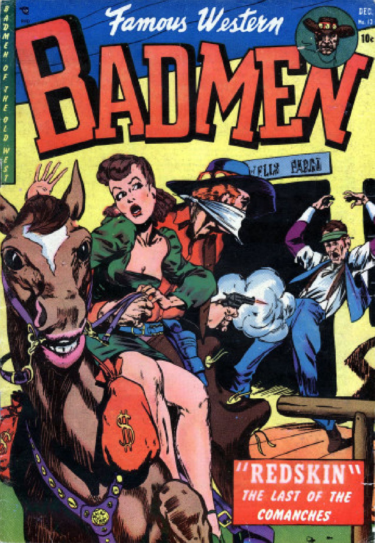 Famous Western Badmen Number 13 Western Comic Book