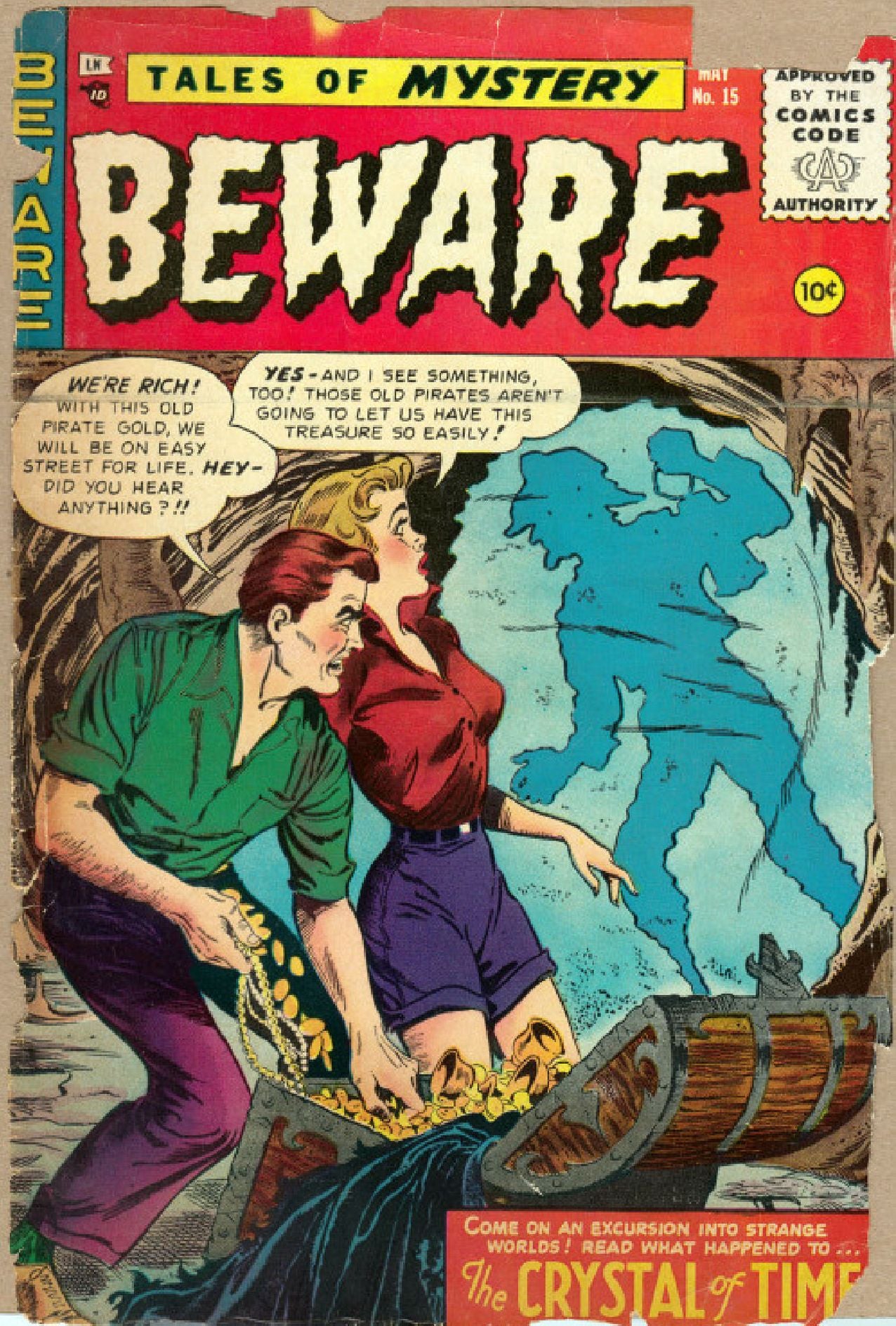 Beware Number 15 Horror Comic Book