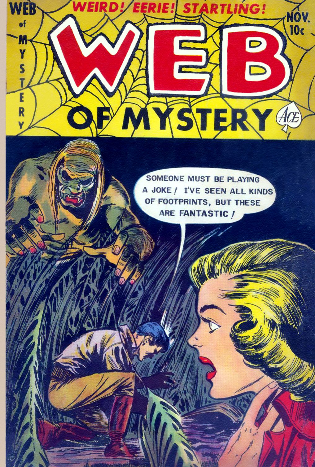 Web of Mystery Comic Books Issue No. 15