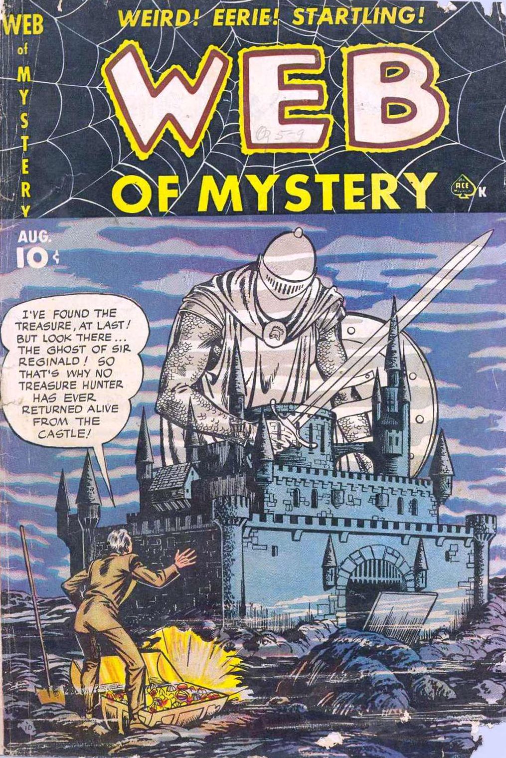 Web of Mystery Comic Books Issue No. 4