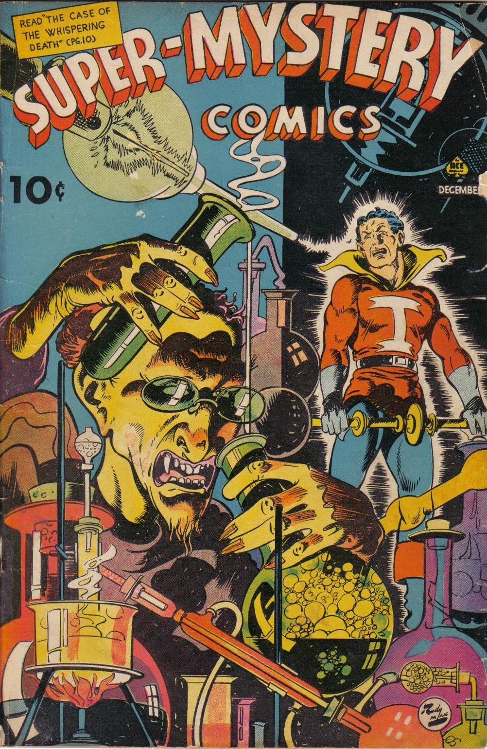 Super Mystery Comics Comic Books Vol 5 No 3