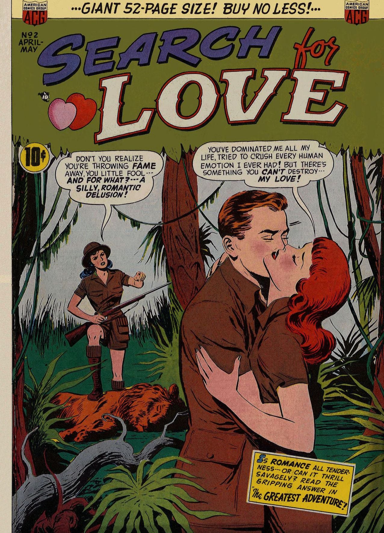 Search For Love Number 2 Love Comic Book