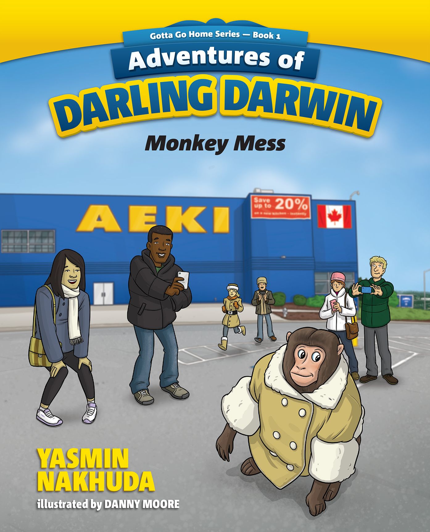 Adventures of Darling Darwin - Monkey Mess