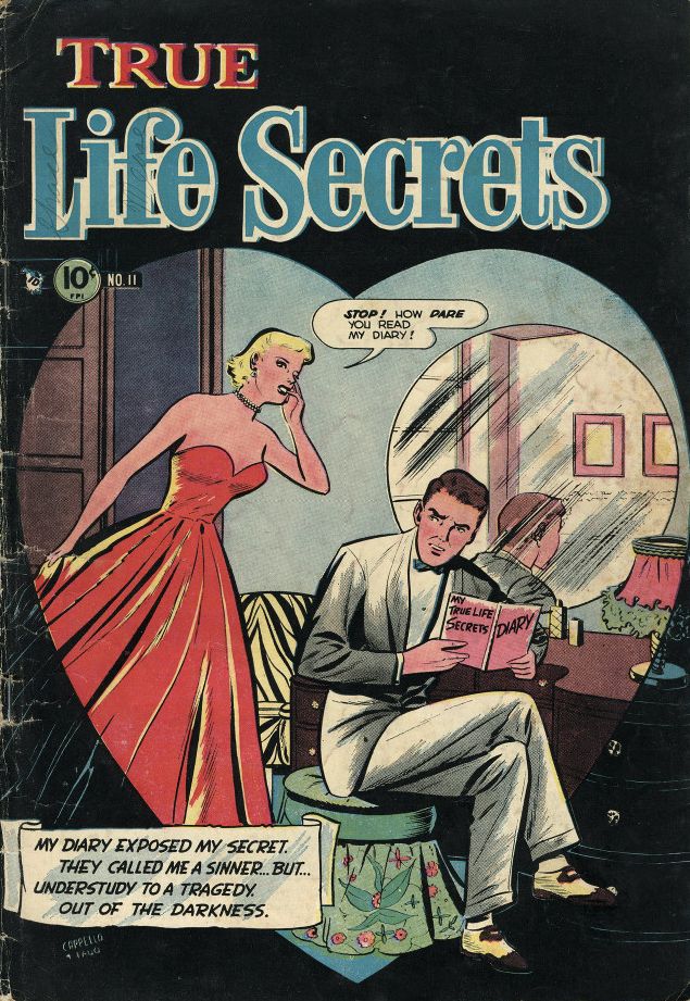 True Life Secrets Number 11 Love Comic Book