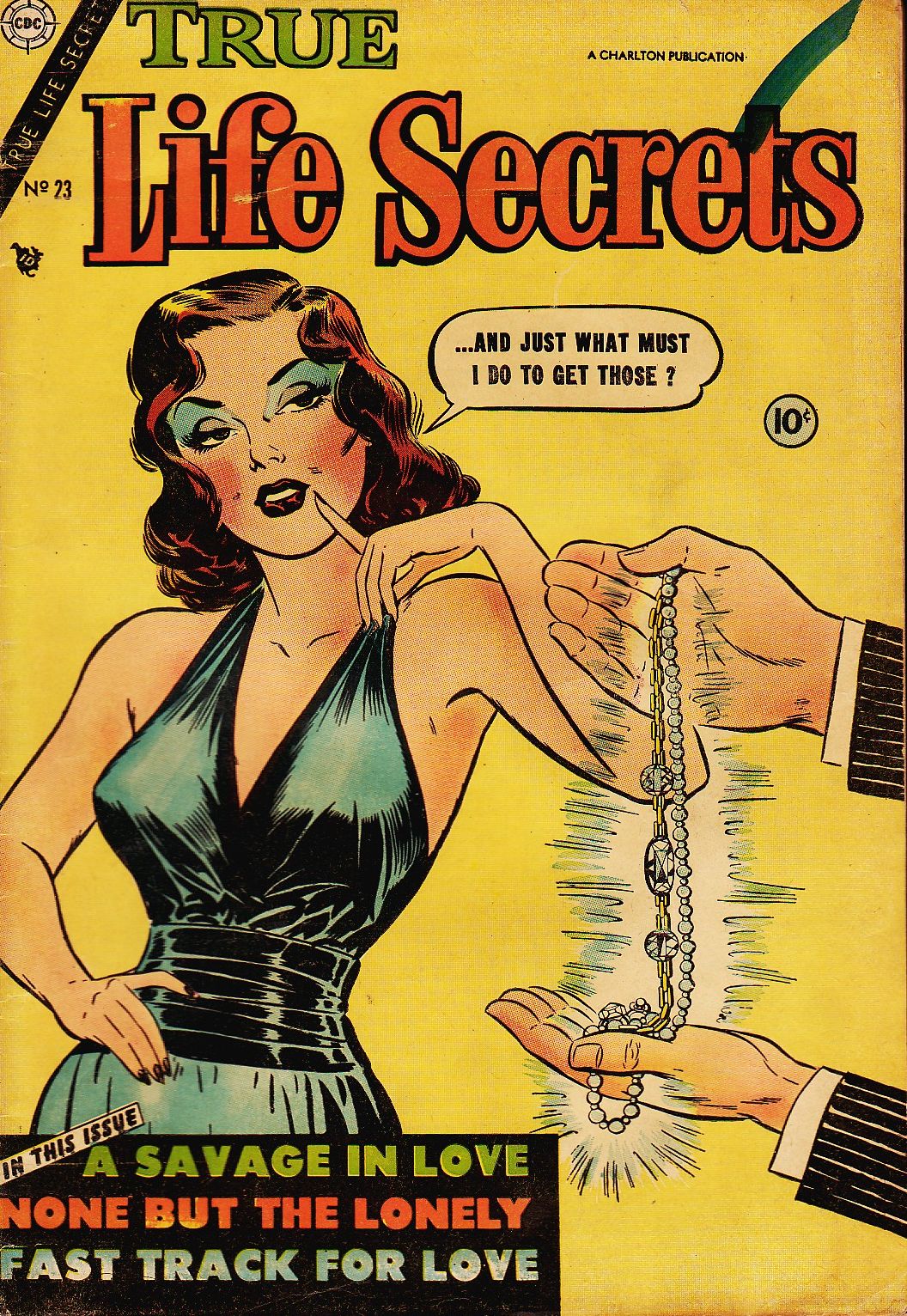 True Life Secrets Number 23 Love Comic Book