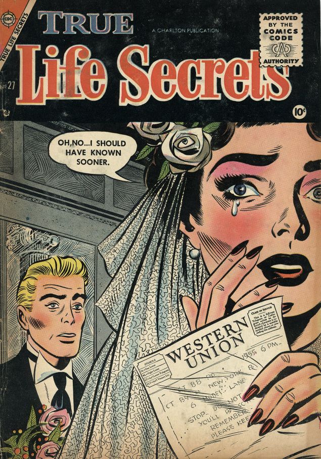 True Life Secrets Number 27 Love Comic Book