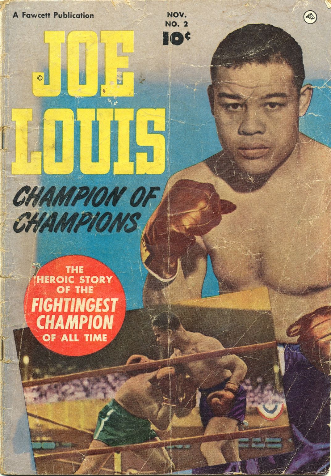 Joe Louis Number 2 Sports Comic Book