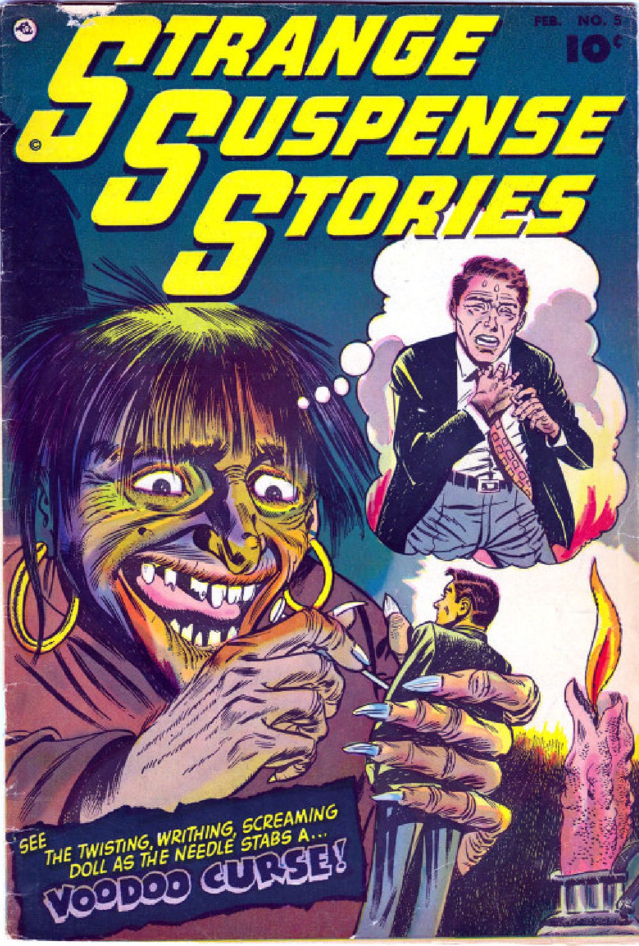 Strange Suspense Stories Number 5 Horror Comic Book