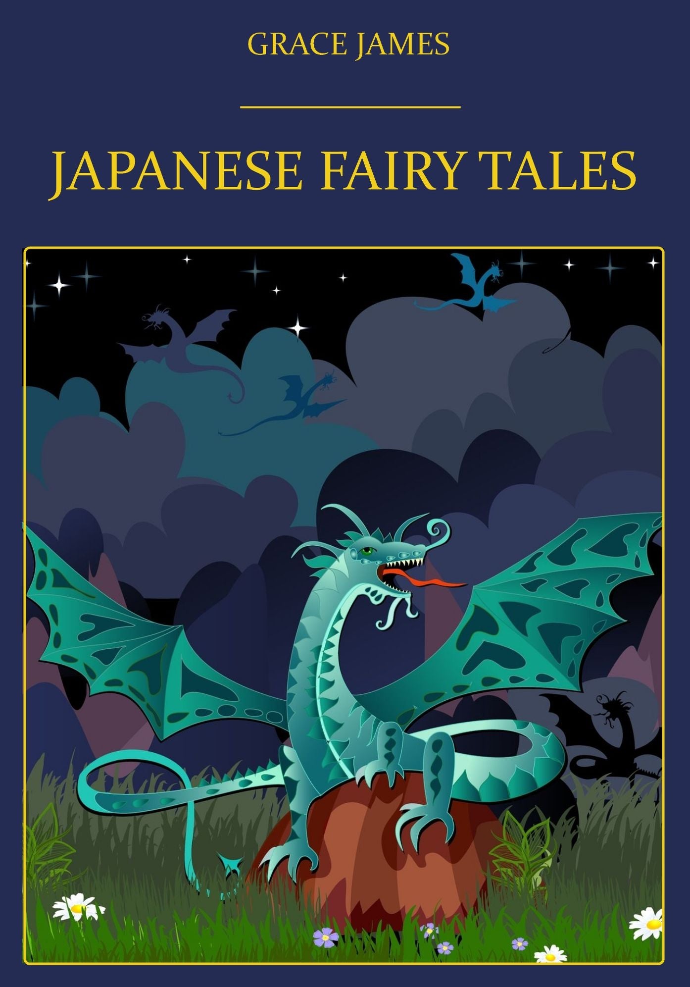 Japanese Fairy Tales (Illustrated)