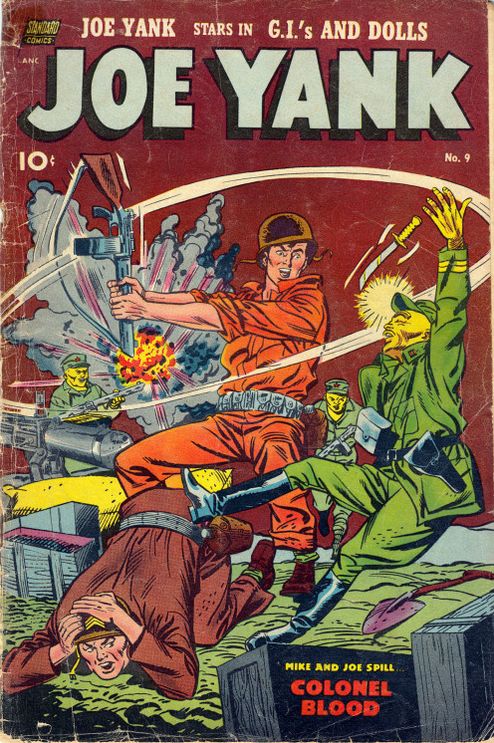Joe Yank Number 9 War Comic Book