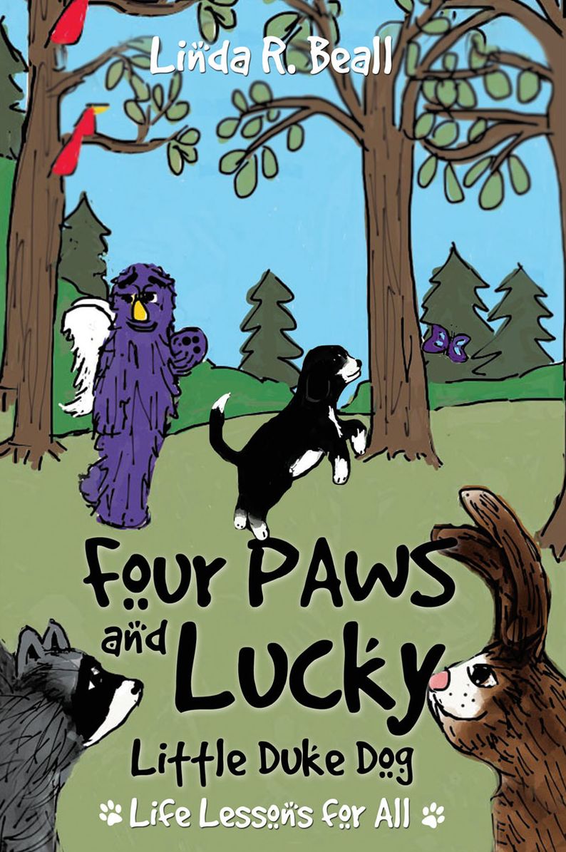 Four PAWS and Lucky Little Duke Dog