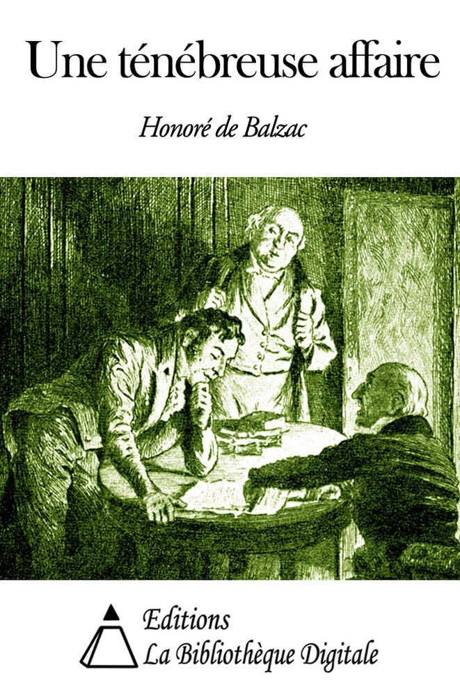 Une t&eacute;n&eacute;breuse affaire