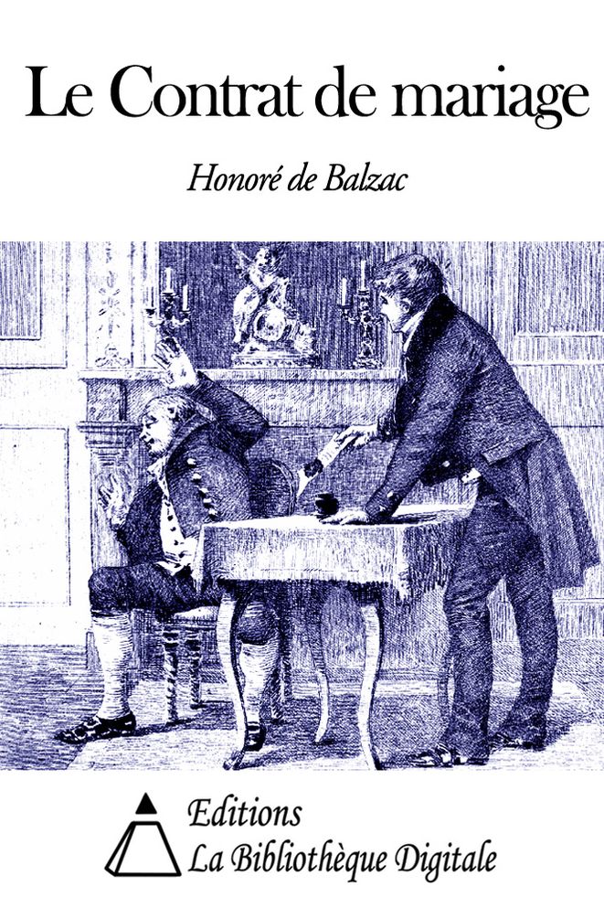 Le Contrat de mariage