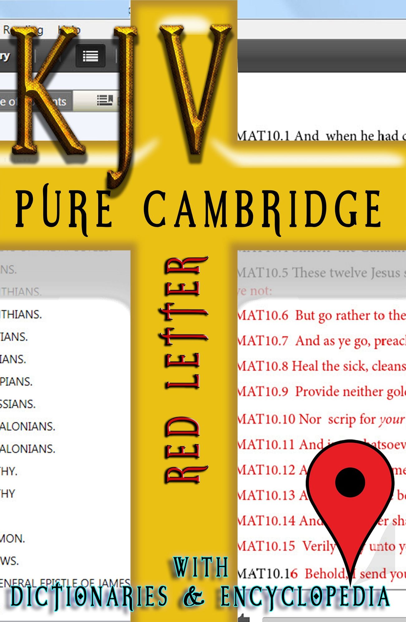 KJV Pure Cambridge Edition (Red Letter)