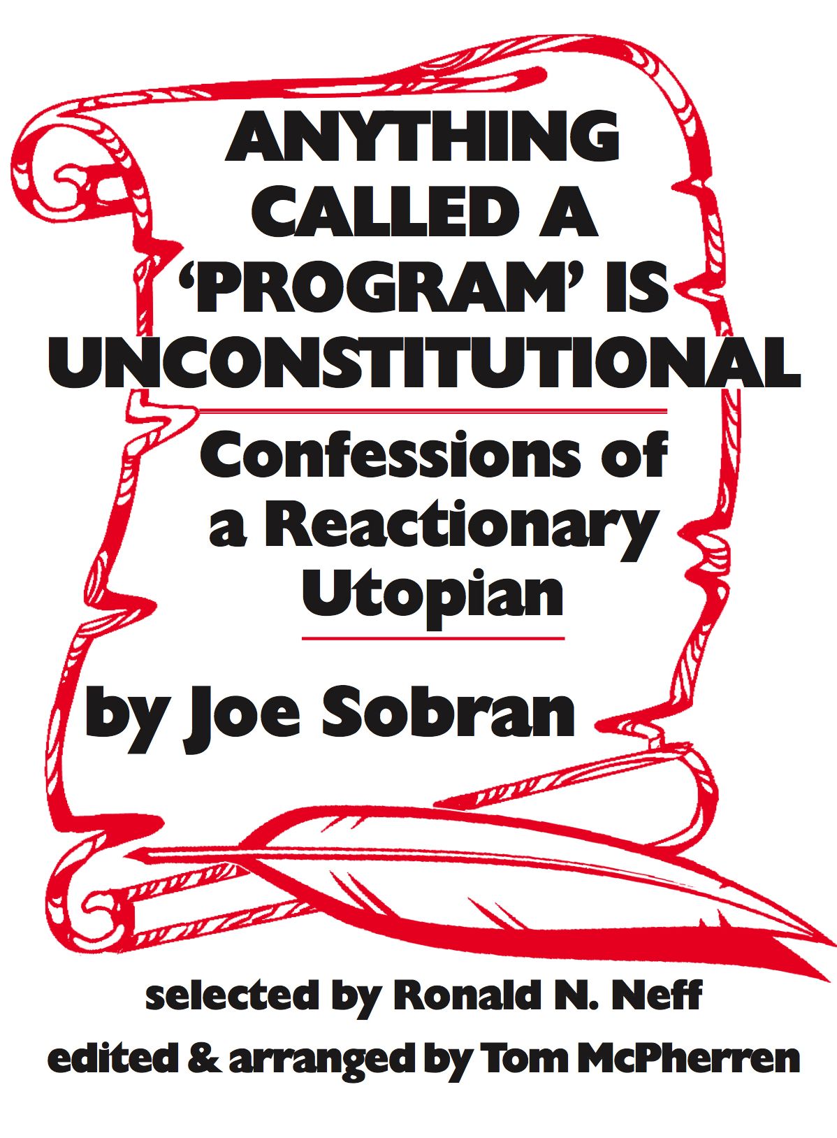 Anything Called a 'Program' is Unconstitutional