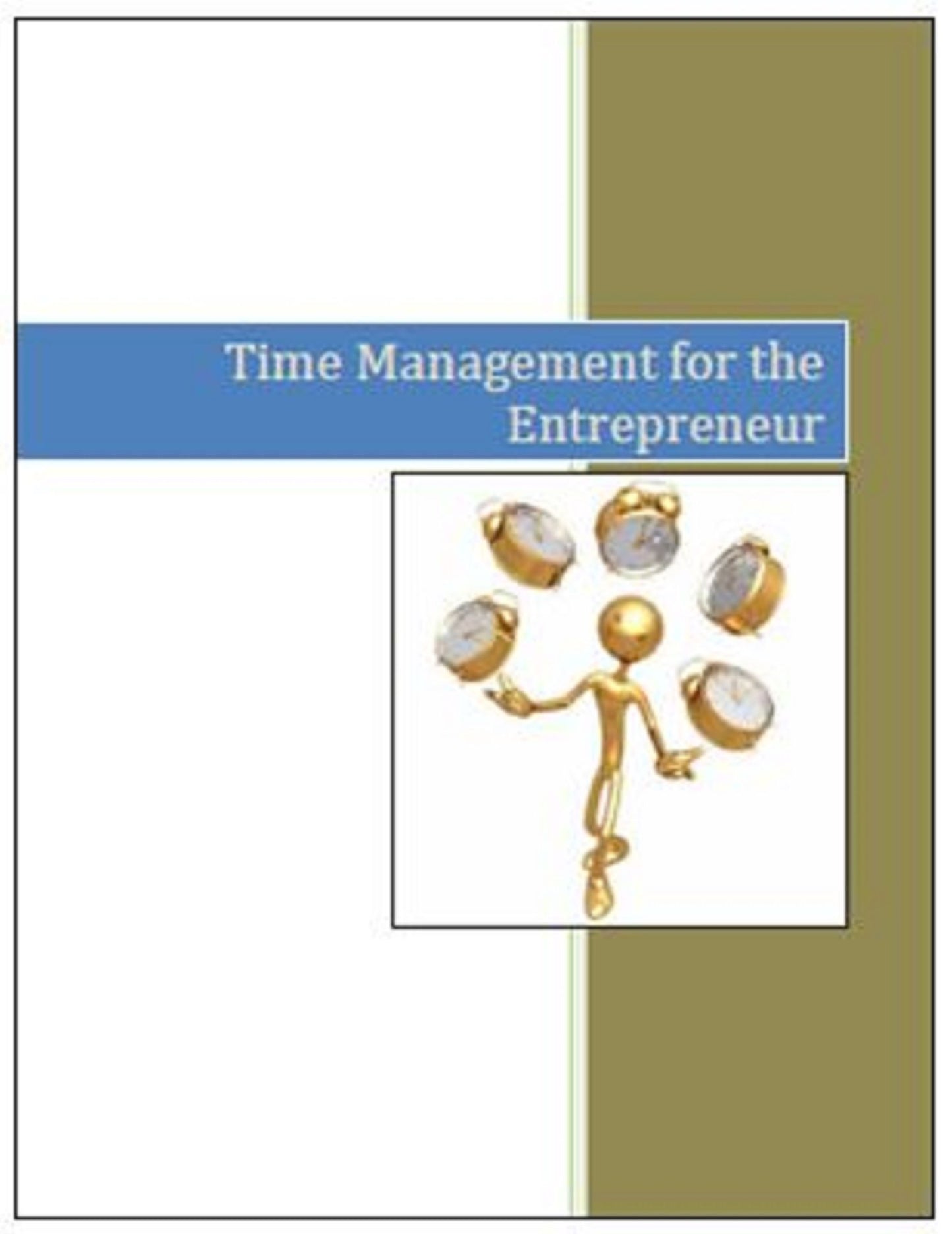 Time Management for The Entrepreneur