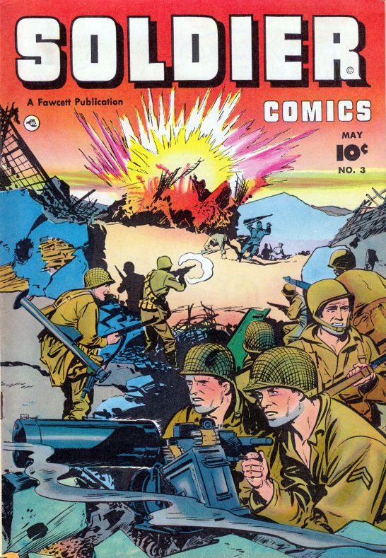Soldier Comics Number 3 War Comic Book