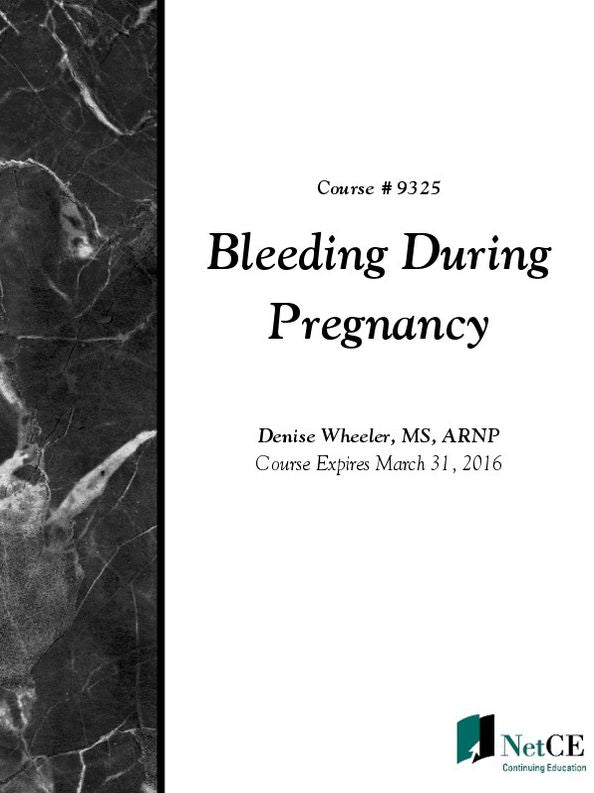 Bleeding During Pregnancy