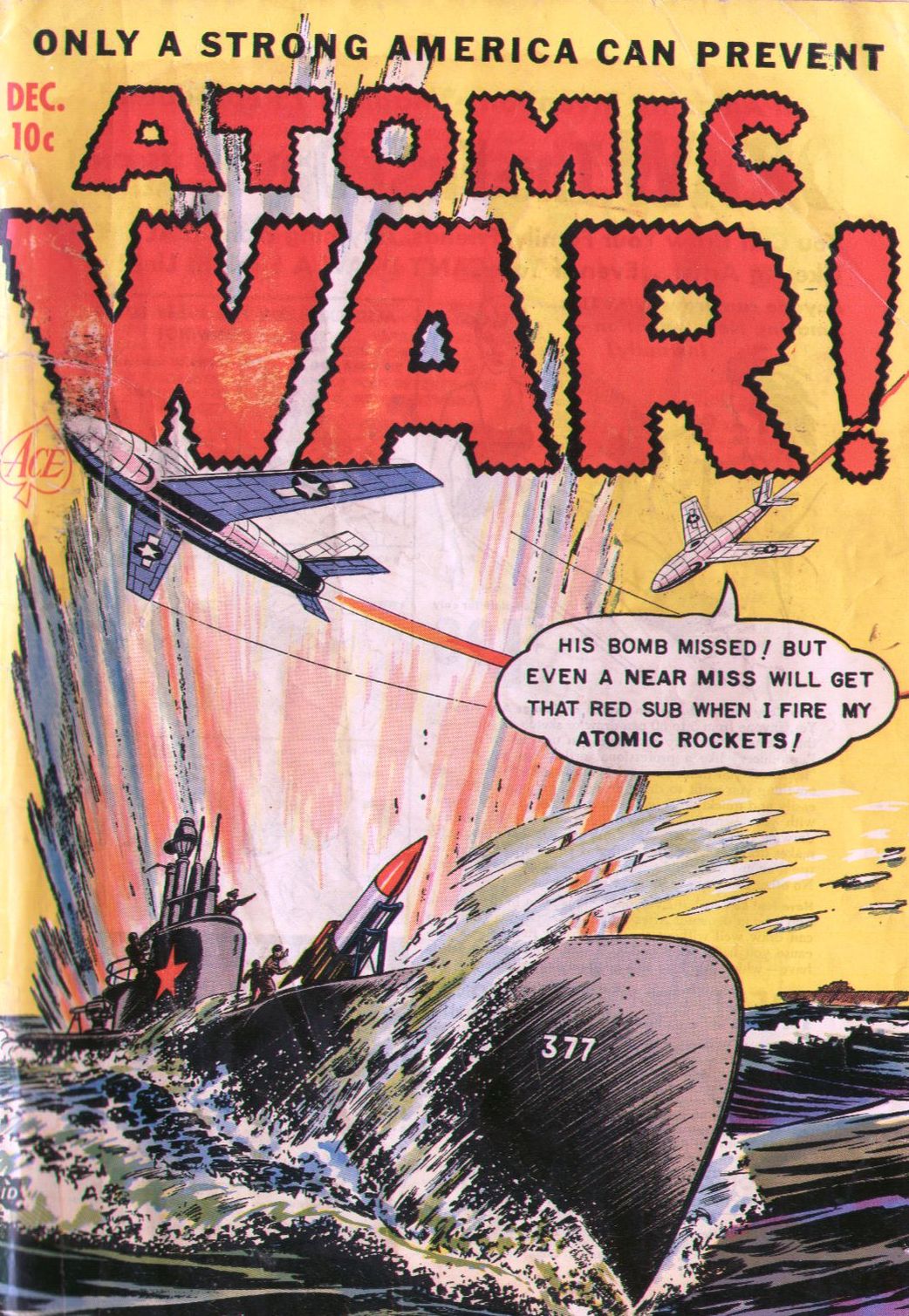 Atomic War Comic Books Issue No. 2 1952