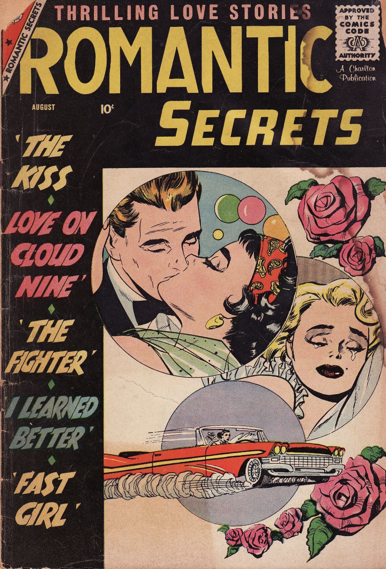 Romantic Secrets Number 22 Love Comic Book