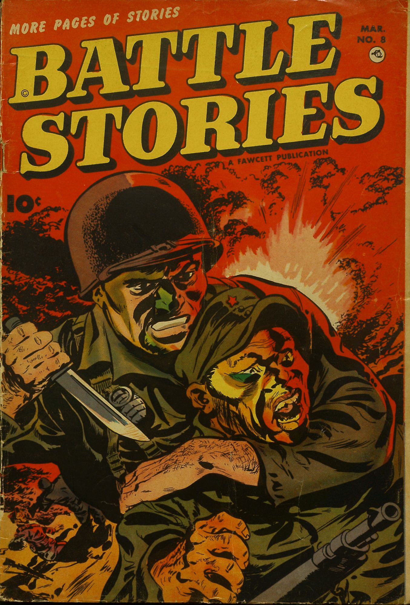 Battle Stories Number 8 War Comic Book