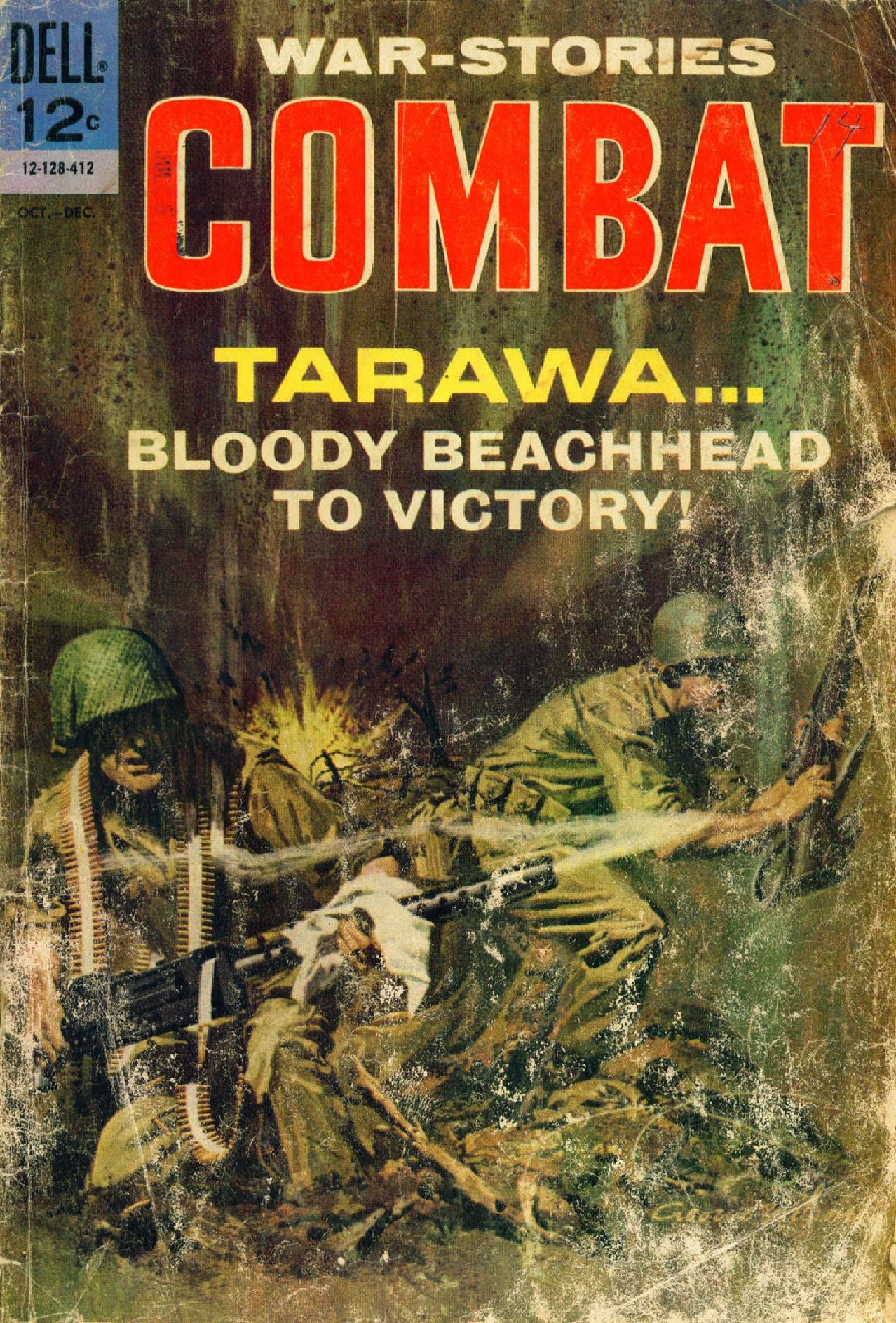 Combat Number 14 War Comic Book