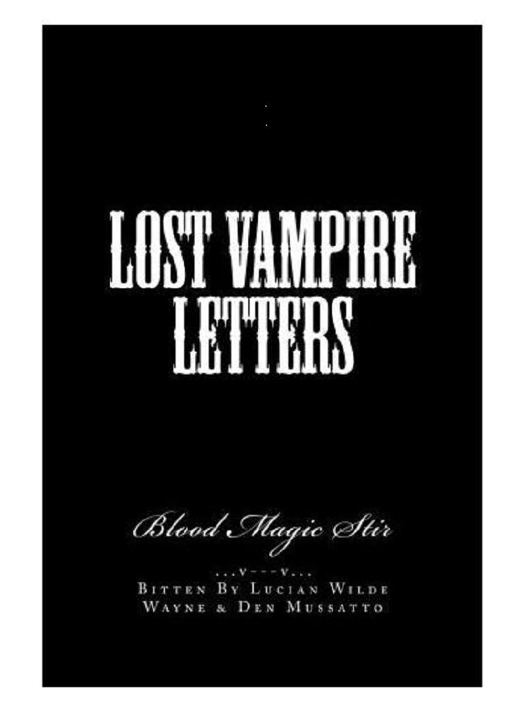 Lost Vampire Letters