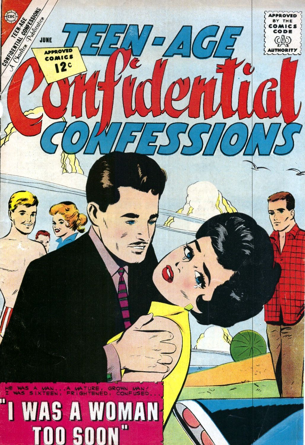 Teen Age Confidential Confessions Number 12 Love Comic Book