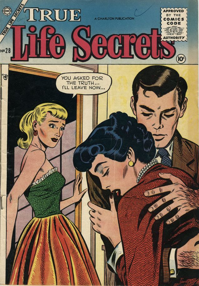 True Life Secrets Number 28 Love Comic Book