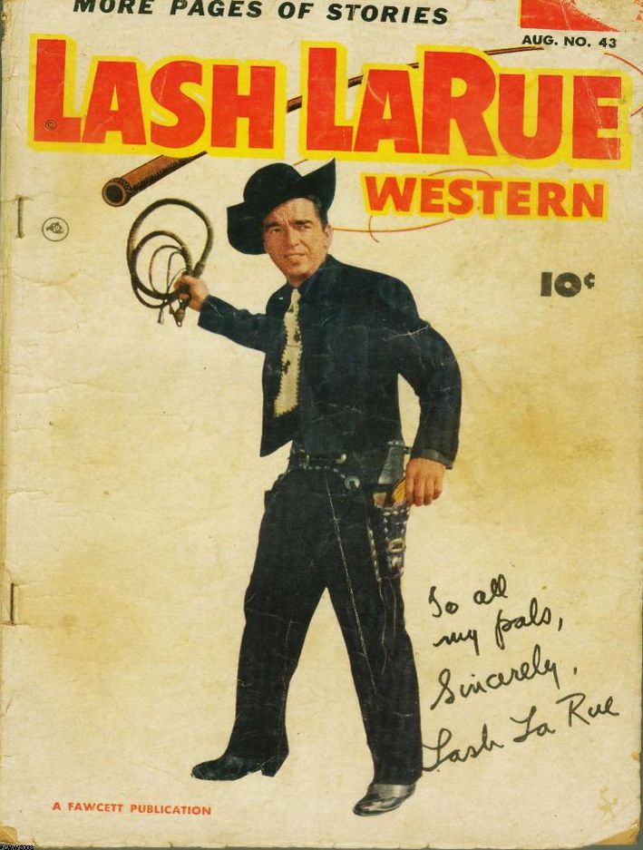 Lash LaRue Number 43 Western Comic Book