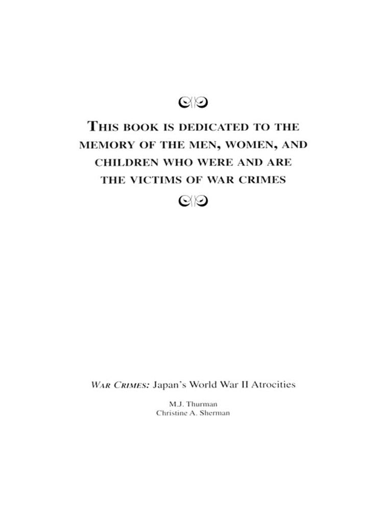 War Crimes: Japan's World War II Atrocities