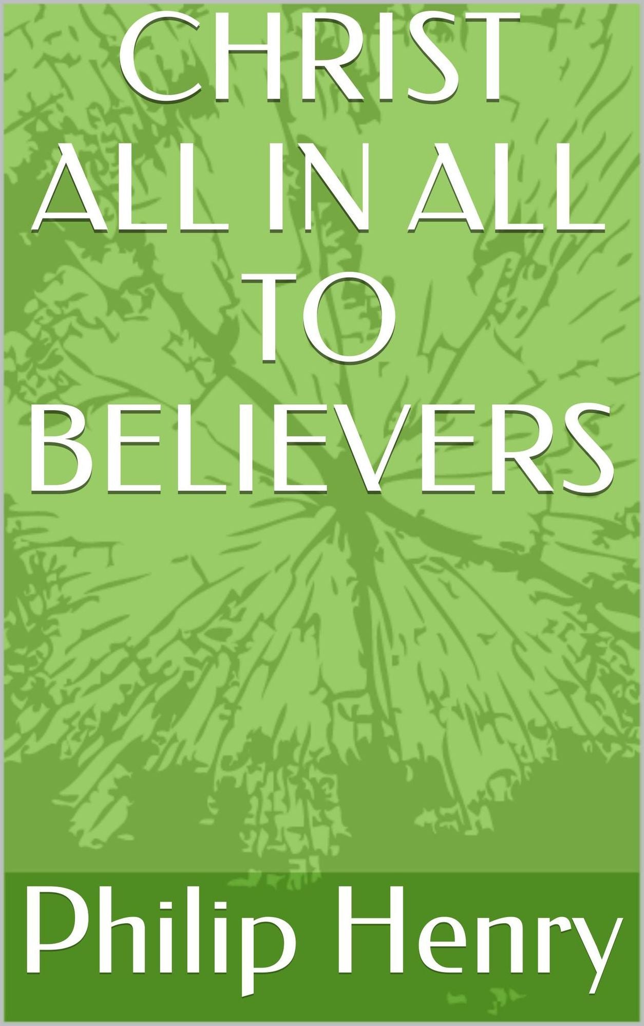 Christ All in All to Believers