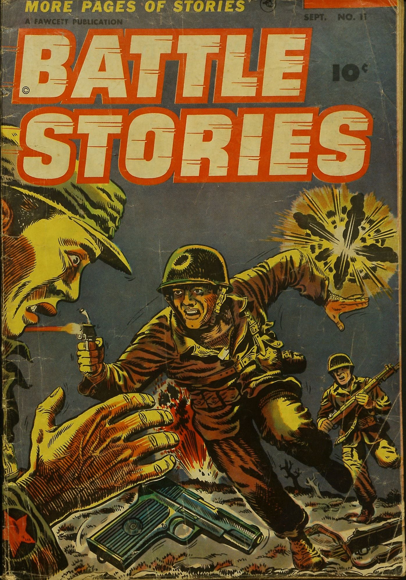 Battle Stories Number 11 War Comic Book