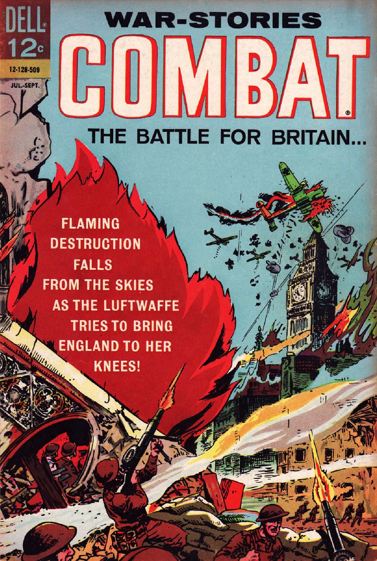 Combat Number 17 War Comic Book