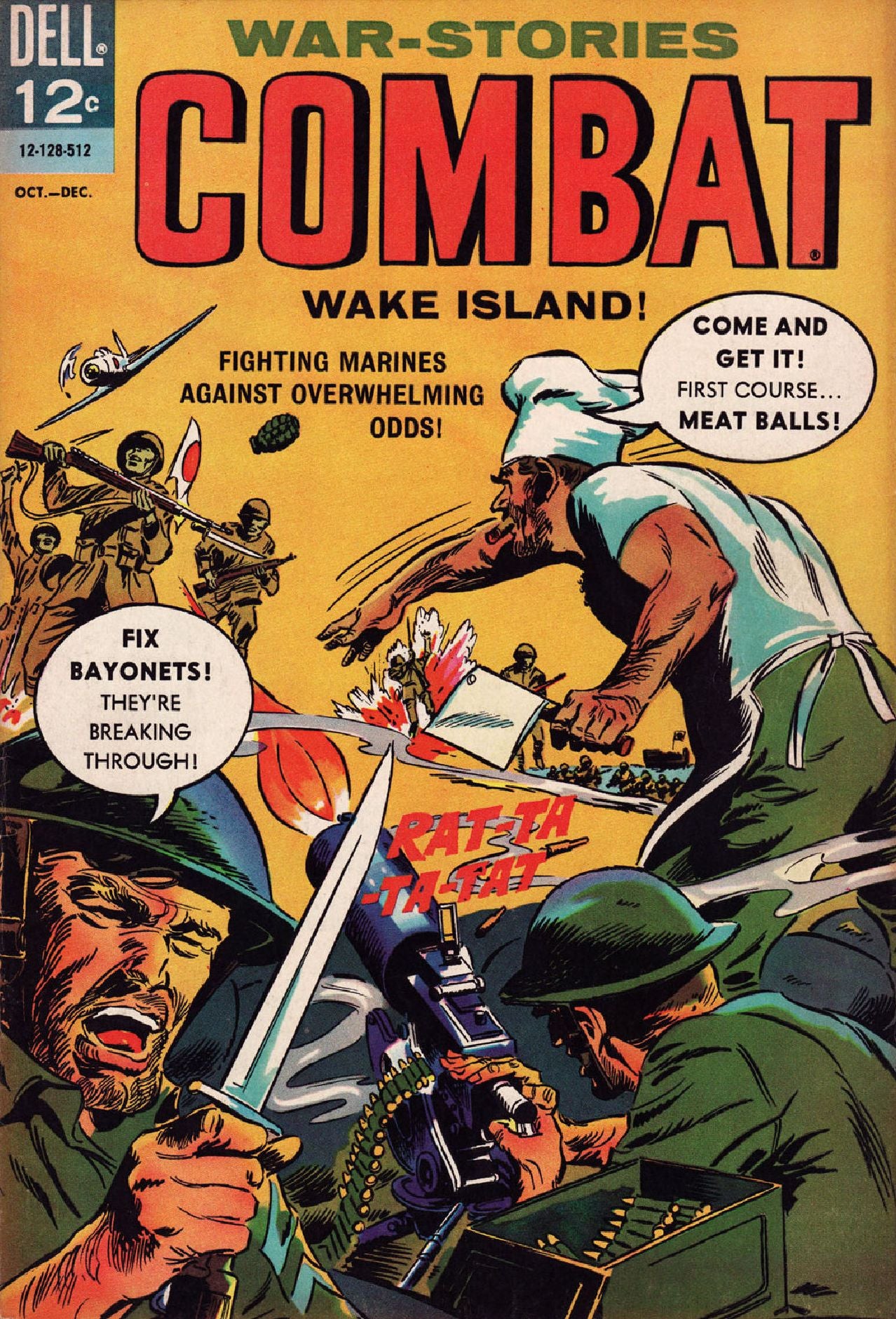 Combat Number 18 War Comic Book