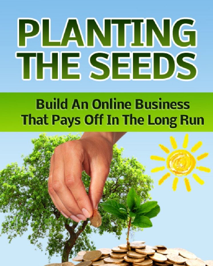 Planting The Seeds: Build an Online business That Pays off In the Long Run