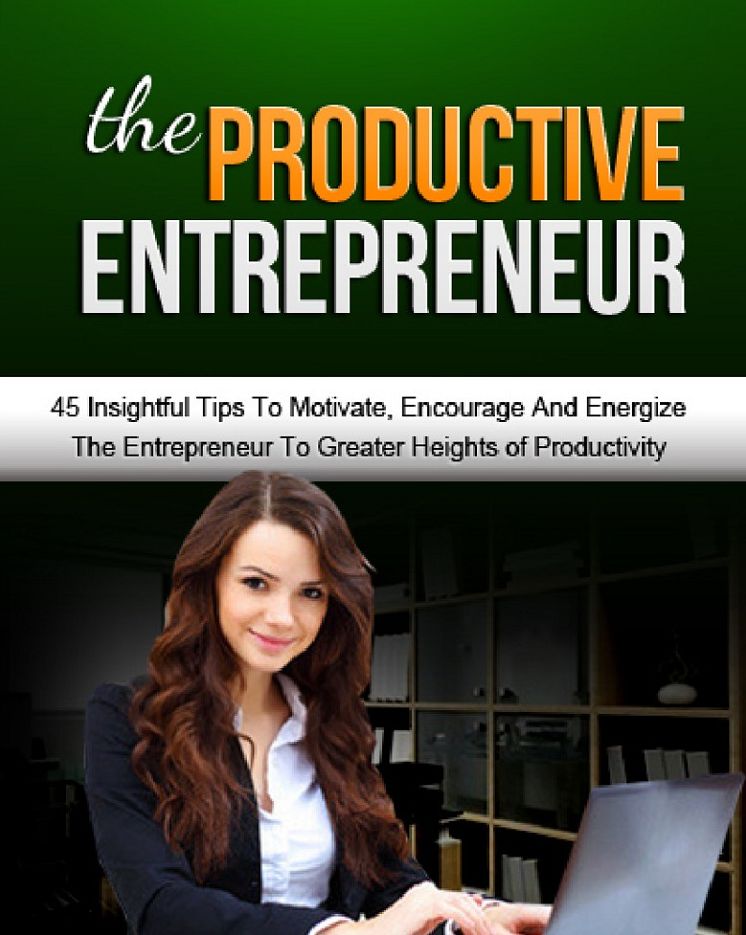 The Productive Entrepreneur