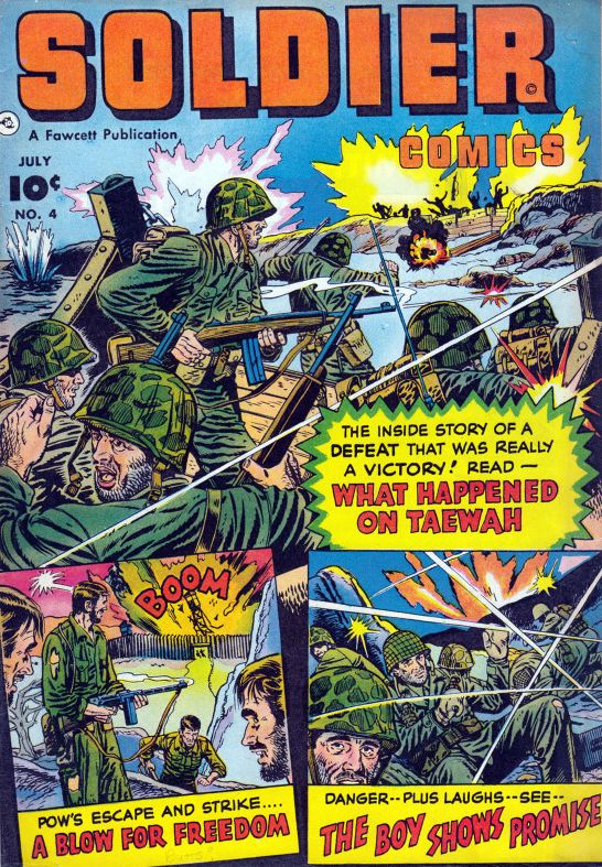 Soldier Comics Number 4 War Comic Book