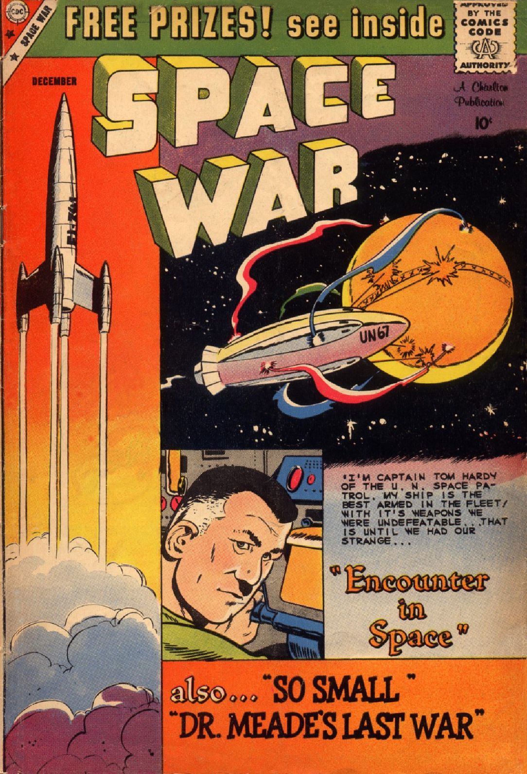 Space War Number 2 Science Fiction Comic Book