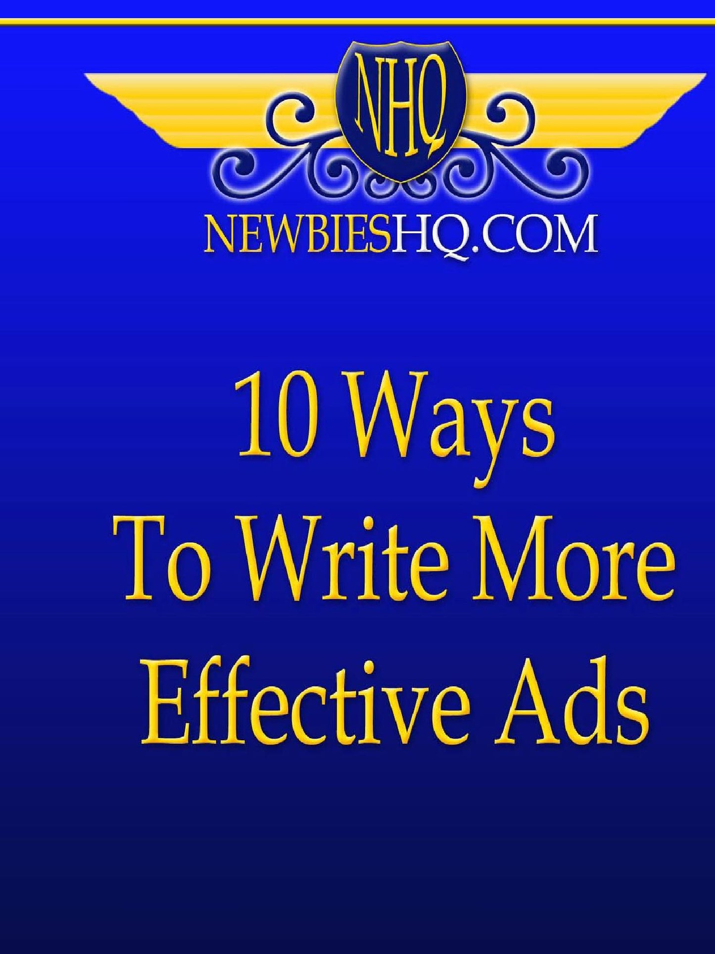 10 Ways to Write More Effective Ads