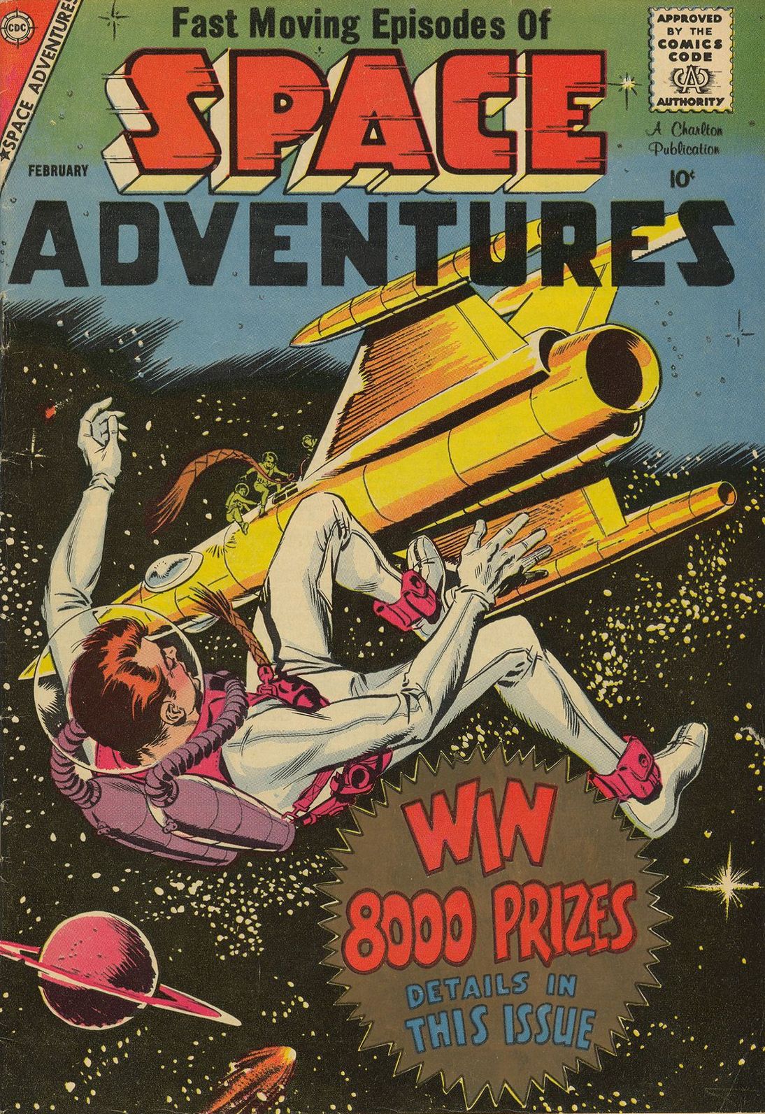 Space Adventures Number 27 Science Fiction Comic Book