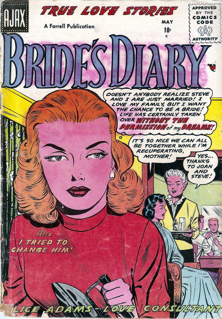 Bride's Diary Number 9 Love comic book