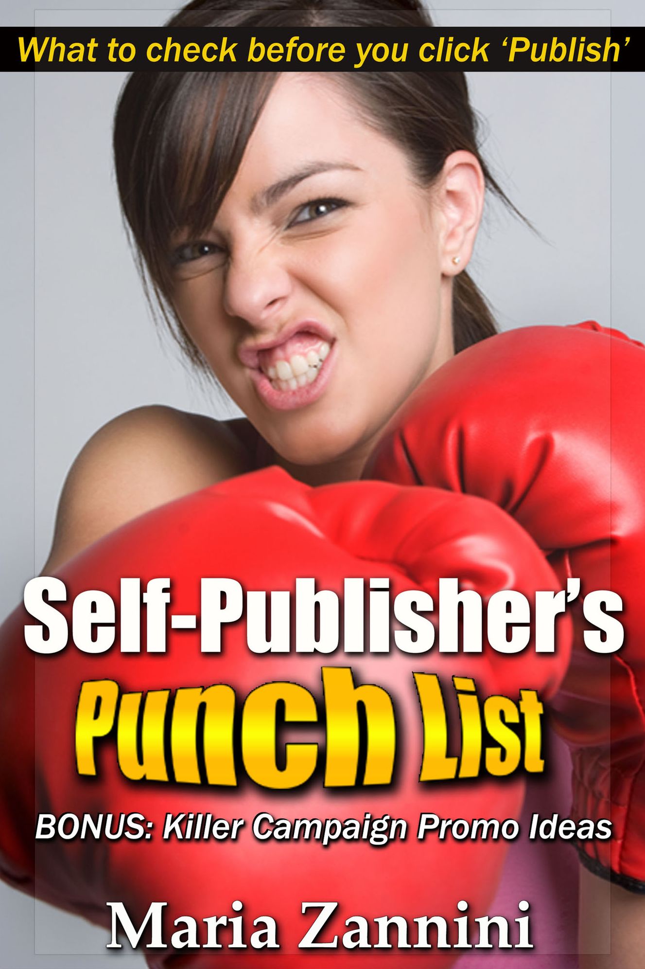 Self-Publisher's Punch List