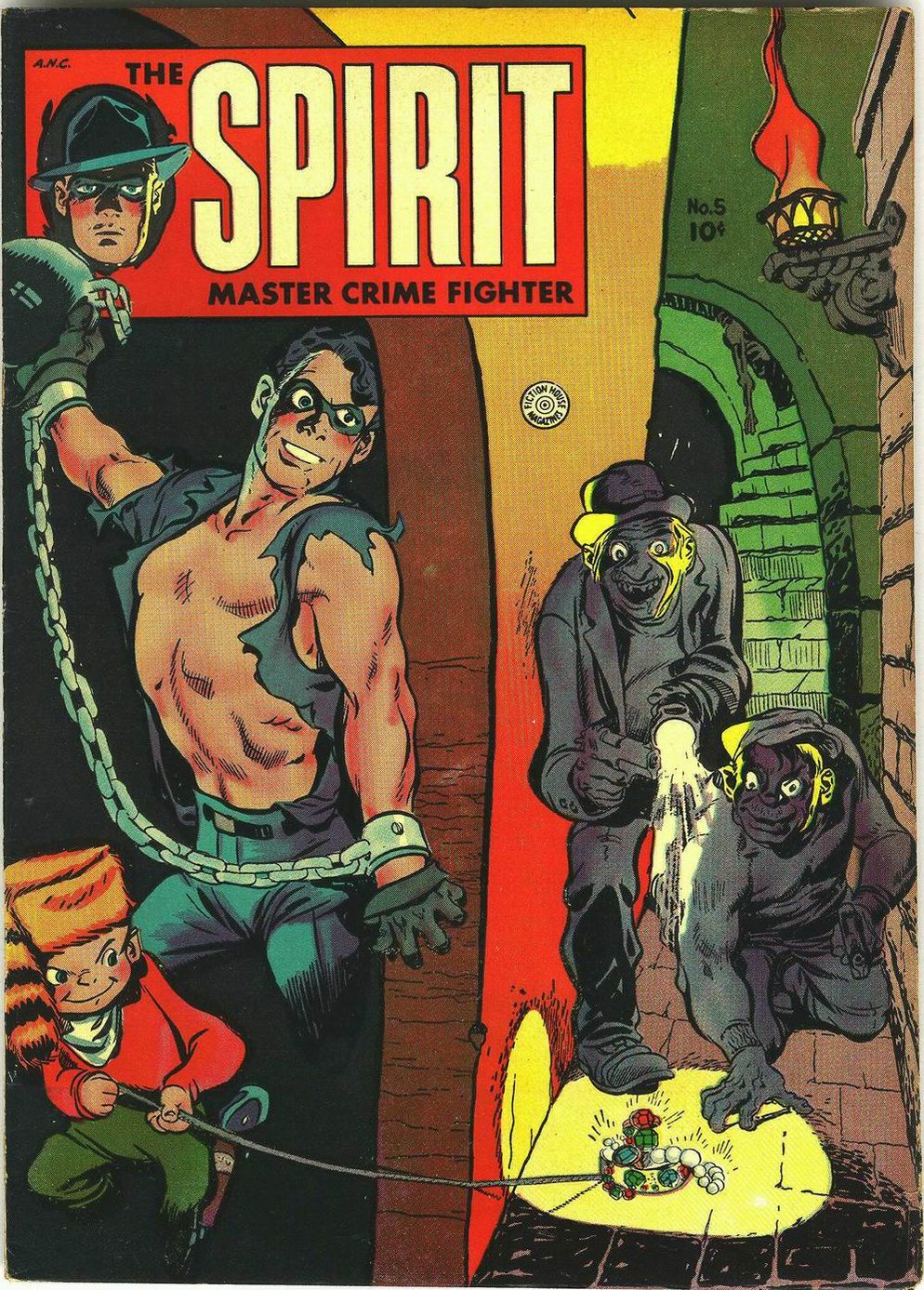 The Spirit Number 5 Super-Hero Comic Book