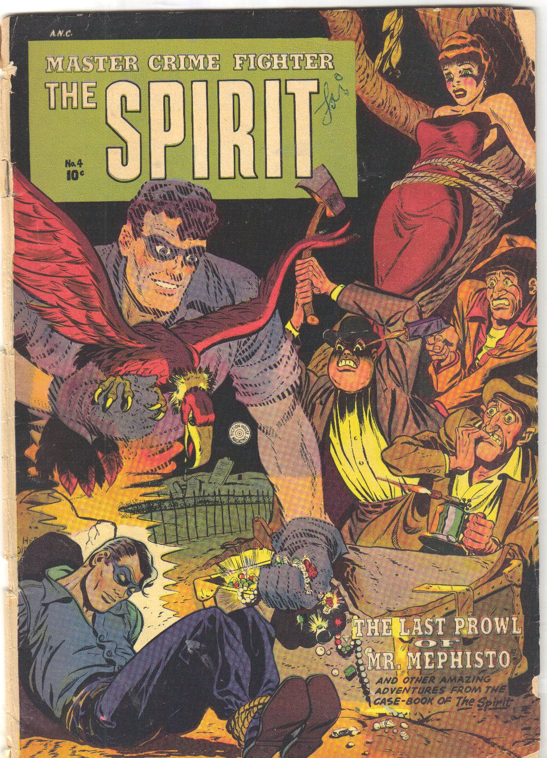 The Spirit Number 4 Super-Hero Comic Book