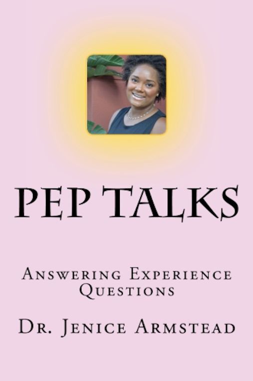 Pep Talks: Answering Experience Questions