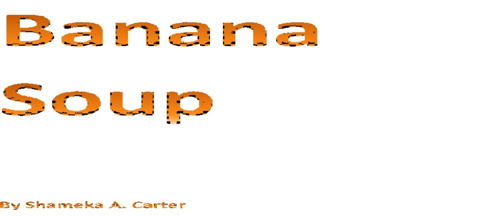 Banana Soup Book