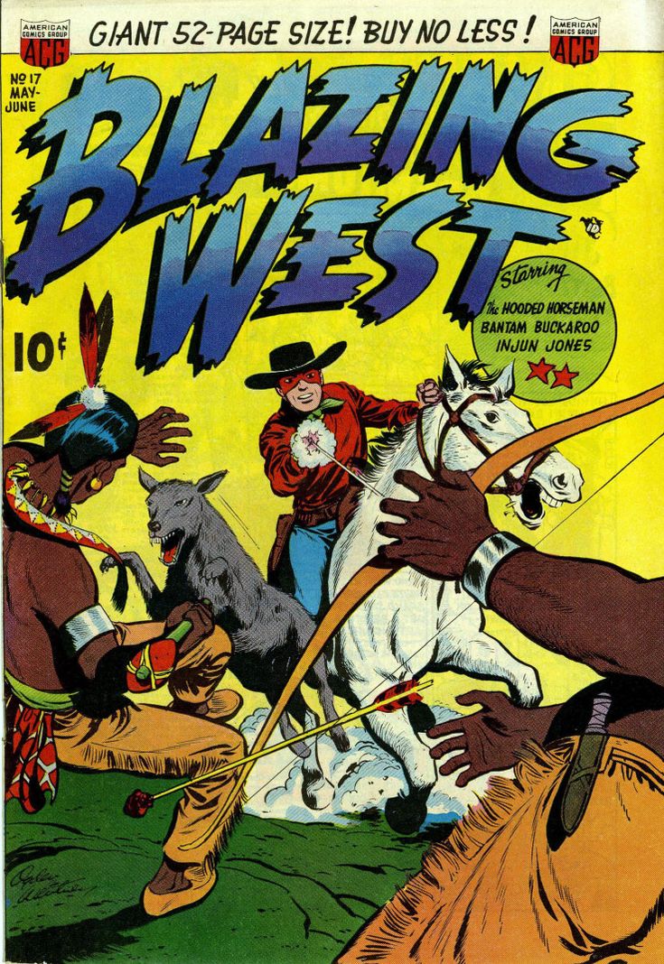 Blazing West Number 17 Western Comic Book